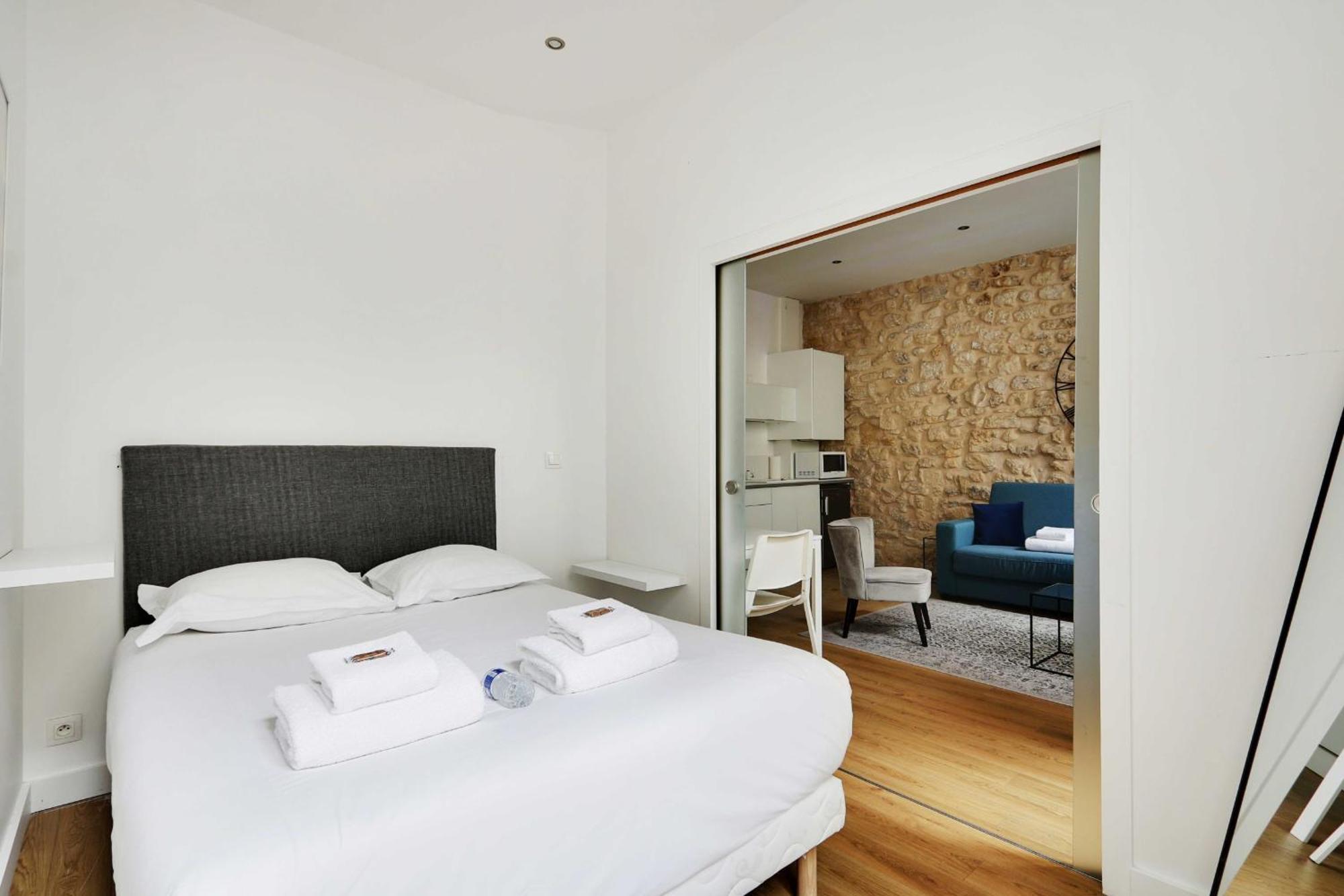 Appart Confortable -1Br 4P- Quartier Beaubourg Париж Екстериор снимка