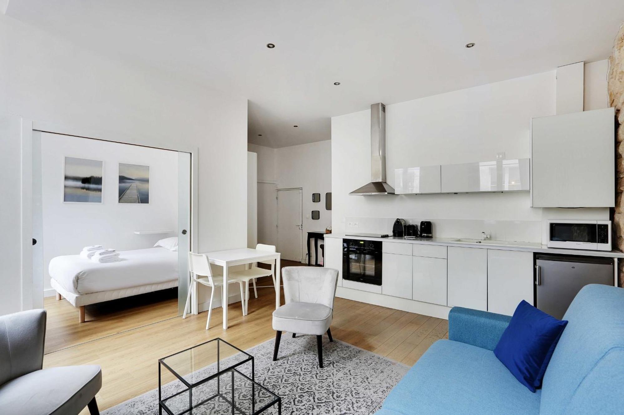 Appart Confortable -1Br 4P- Quartier Beaubourg Париж Екстериор снимка