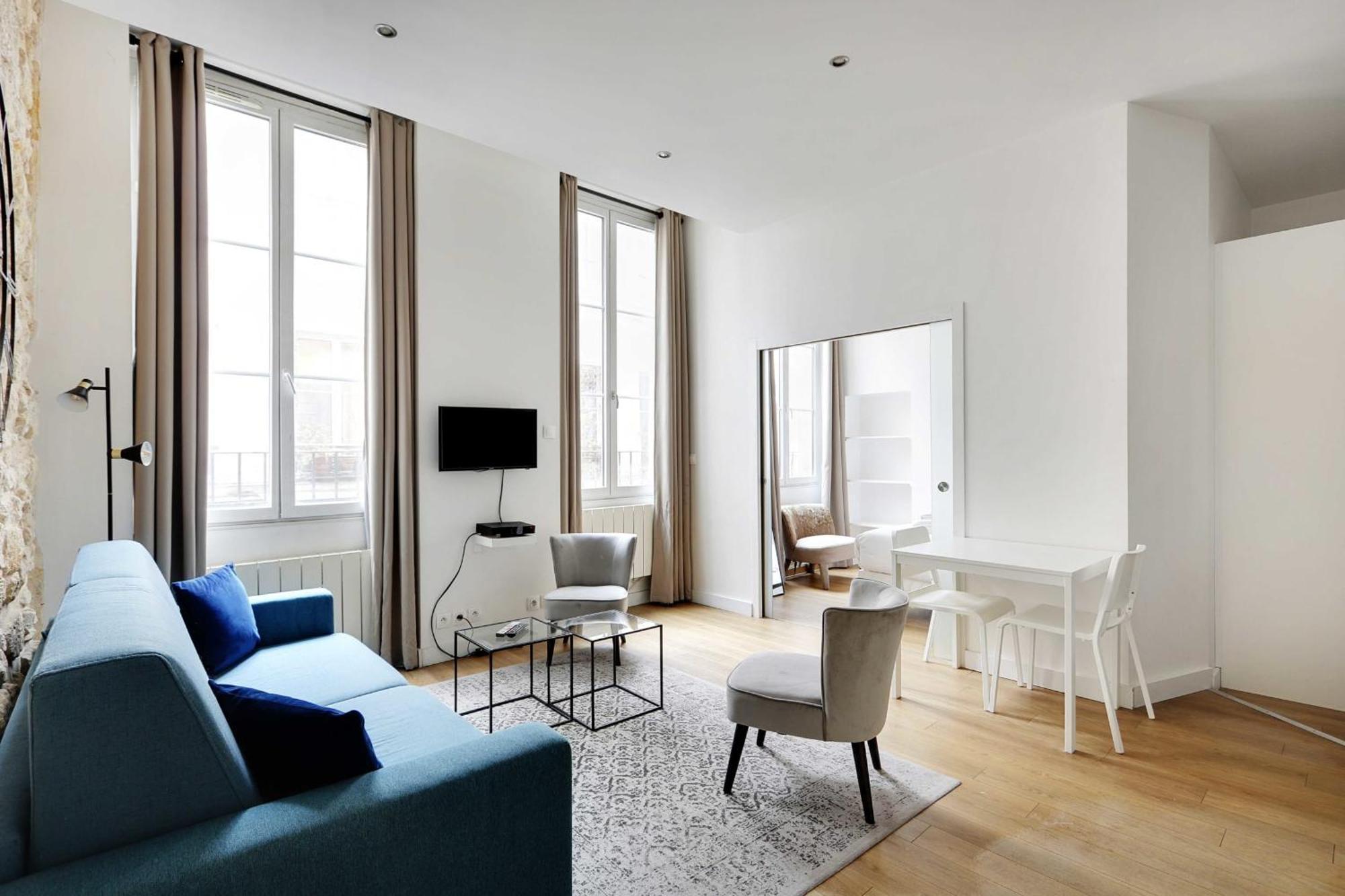 Appart Confortable -1Br 4P- Quartier Beaubourg Париж Екстериор снимка